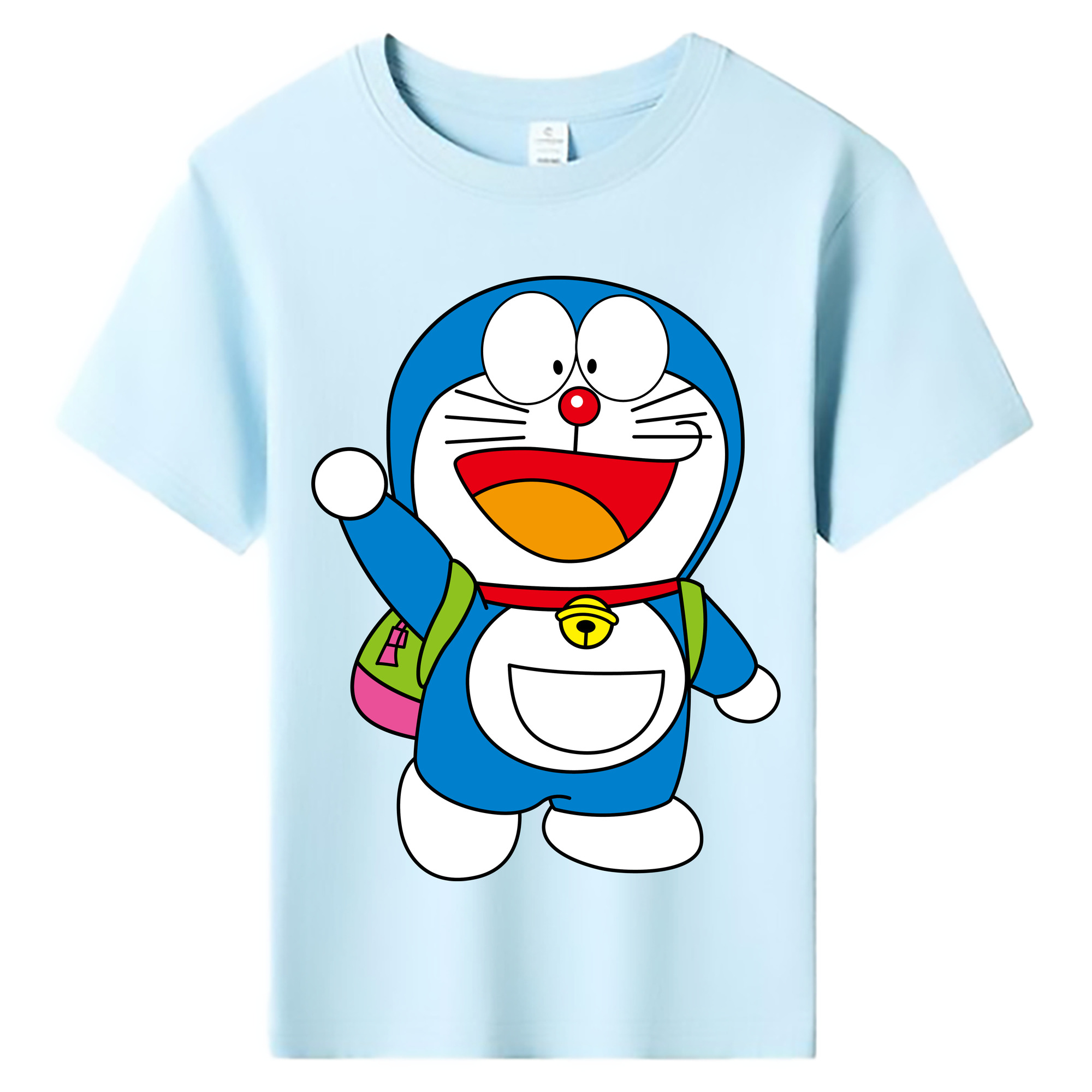 （画像用） ドラえもん Doraemon 綿100％キッズTシャツ（フロントプリント）